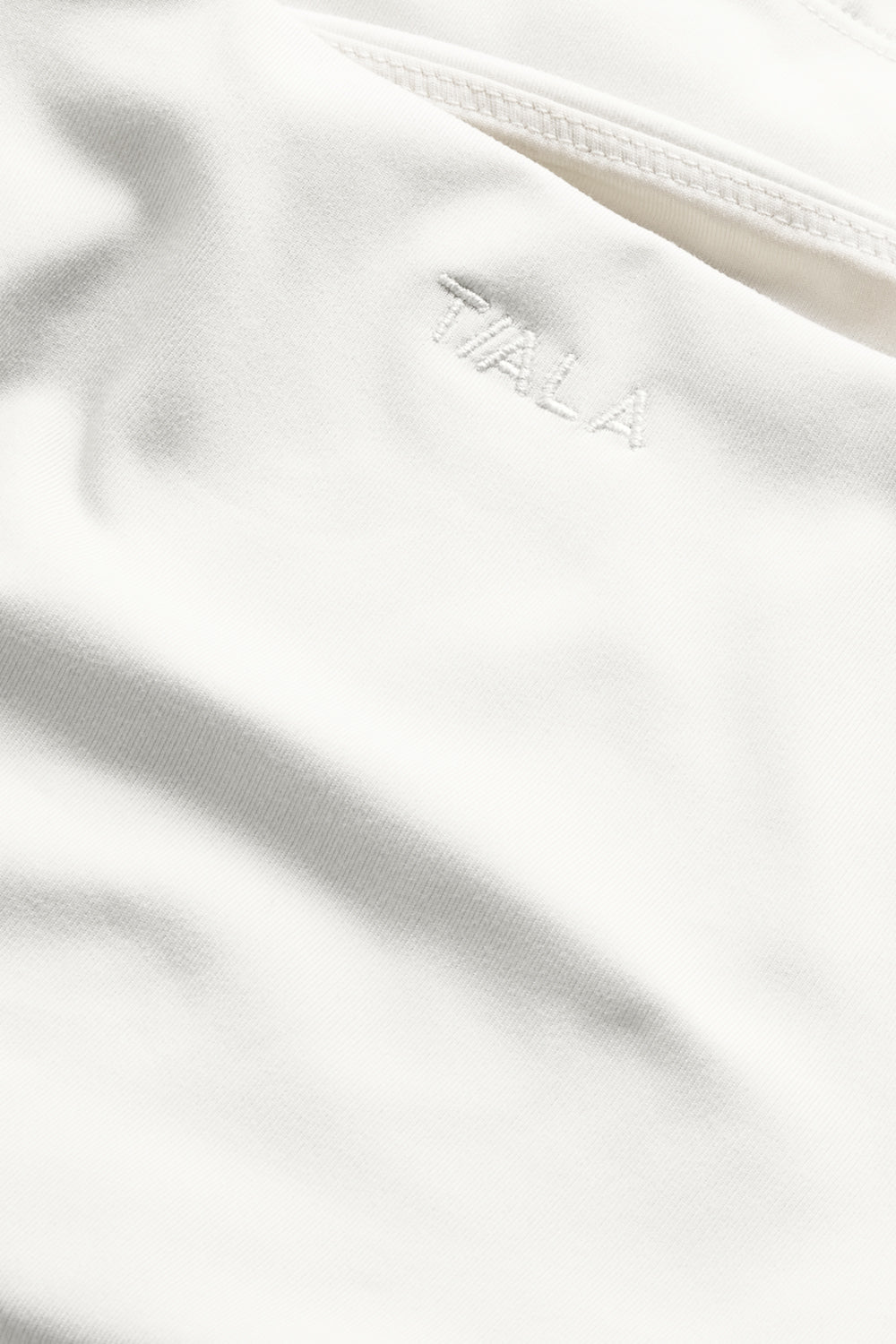 365 Boat Neck Long Sleeve Top - Coconut Milk
