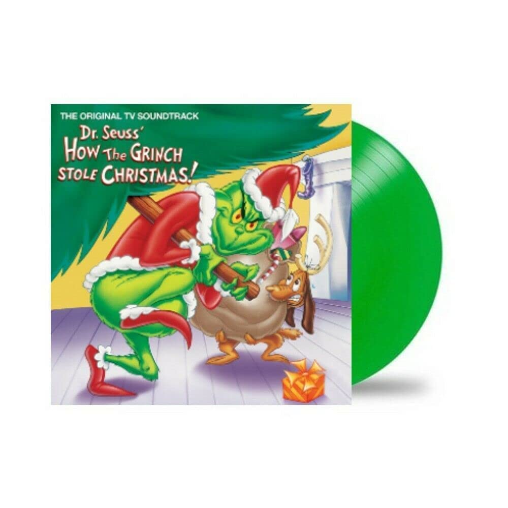 Dr Seuss How The Grinch Stole Christmas (Green Colored Vinyl) Soundtrack LP (Staff Pick)