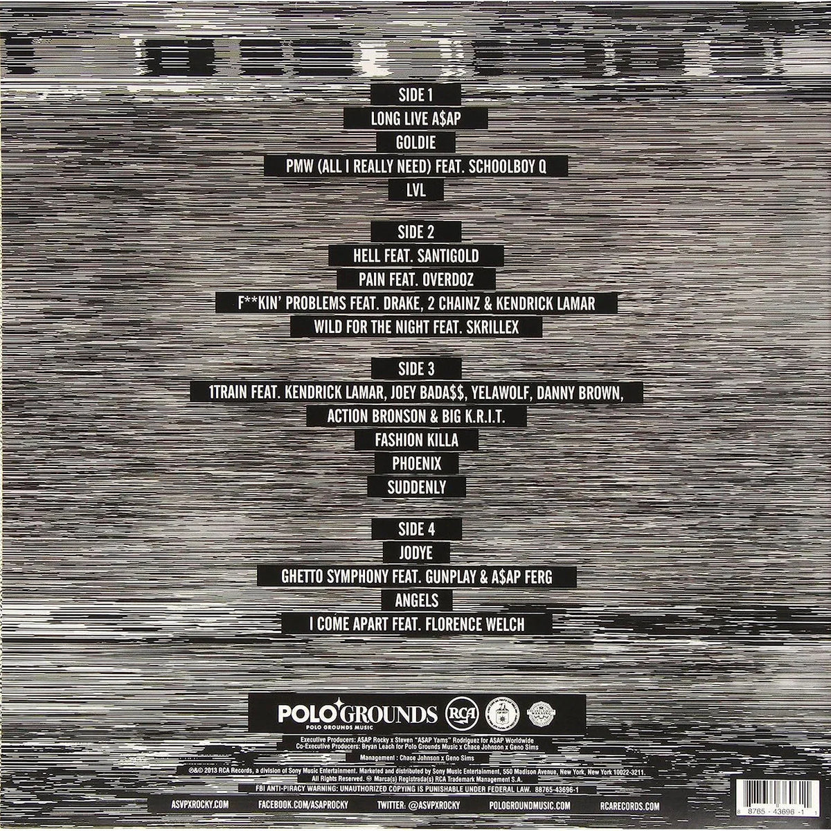 A$AP Rocky — Long. Live. A$AP (2-LP)