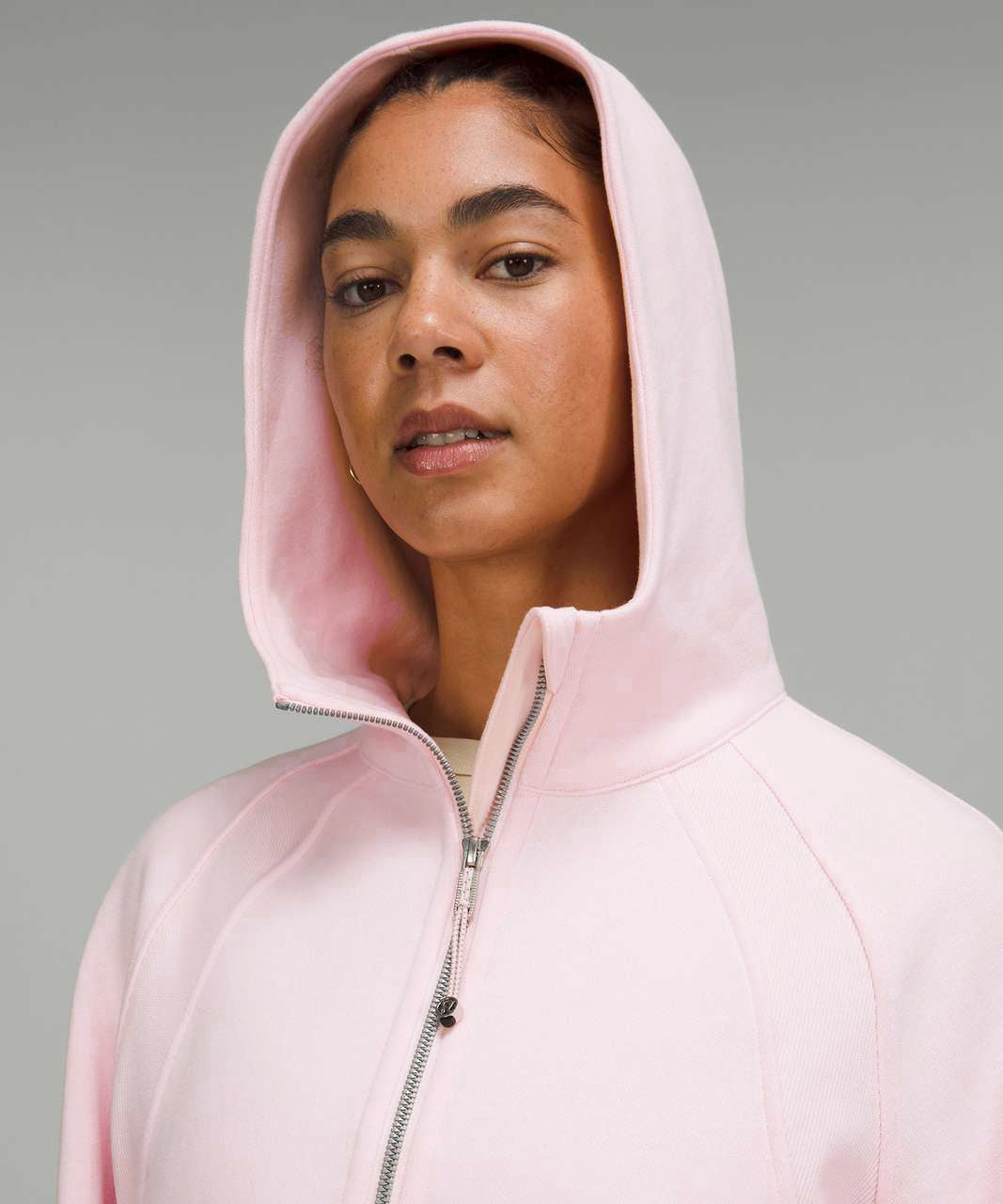 Sigma Delta Tau lululemon Scuba Oversized Half-Zip Hoodie - Blissful Pink