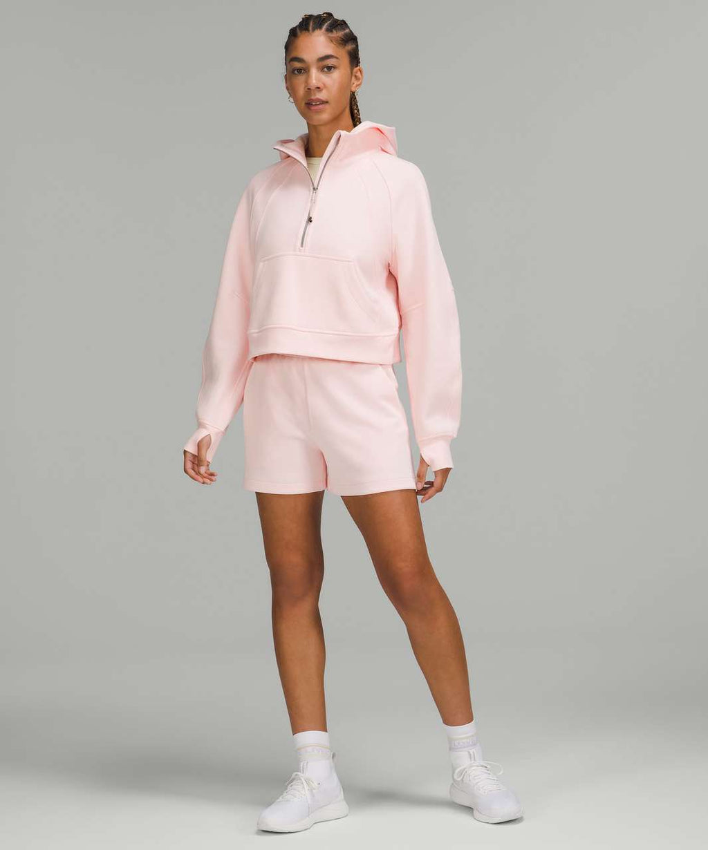 Sigma Delta Tau lululemon Scuba Oversized Half-Zip Hoodie - Blissful Pink