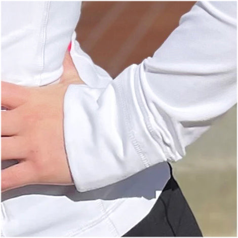 Sigma Delta Tau lululemon Define Jacket - White