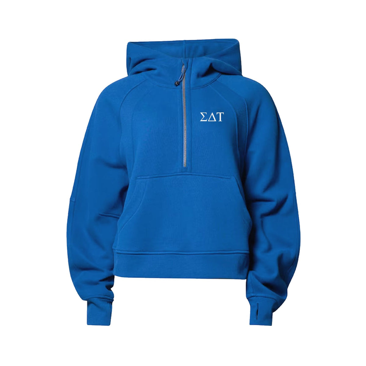 LIMITED EDITION Sigma Delta Tau lululemon Scuba Half-Zip Hoodie - Blazer Blue