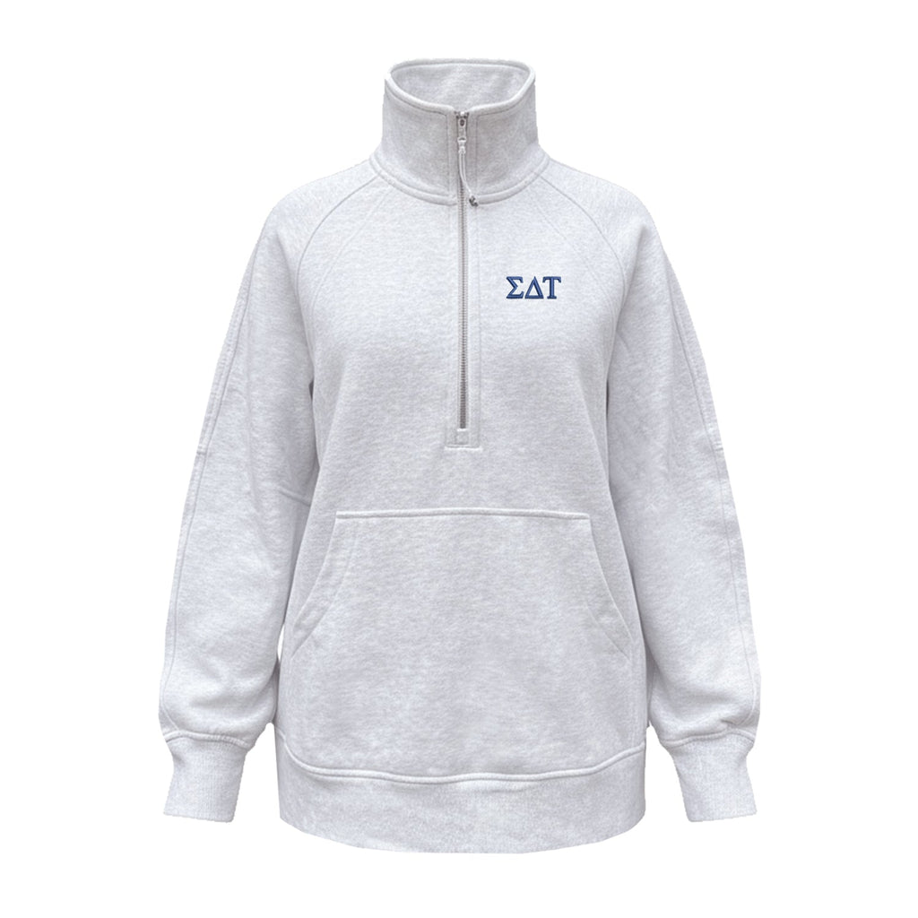 Sigma Delta Tau lululemon Scuba Oversized Funnel-Neck Half Zip Long