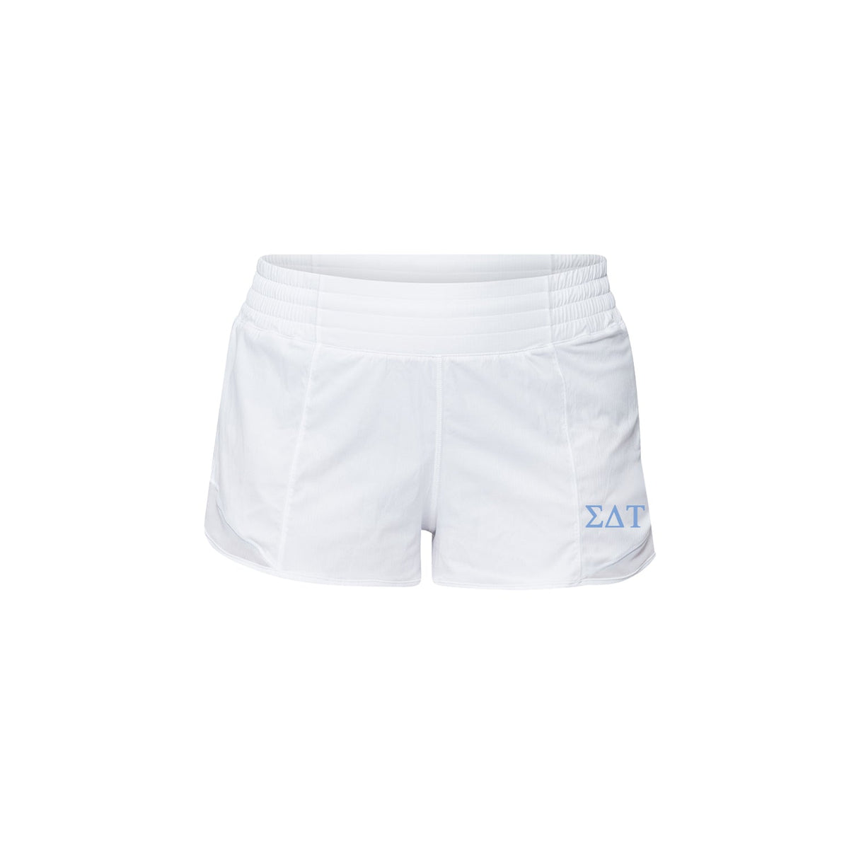 Sigma Delta Tau lululemon Hotty Hot High-Rise Lined Short 2.5" - White