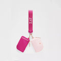Sigma Delta Tau lululemon Dual Pouch Wristlet - Pink Flare