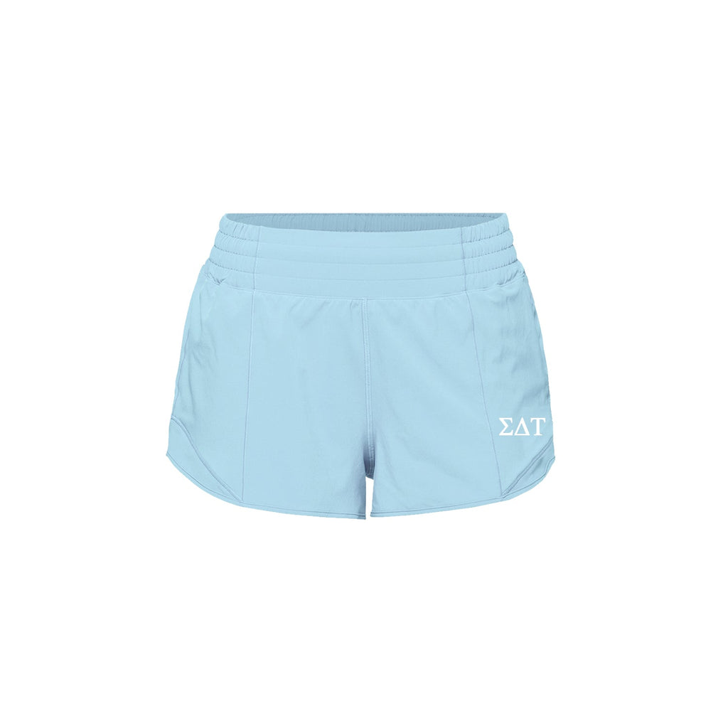 Sigma Delta Tau lululemon Hotty Hot High-Rise Lined Short 2.5" - Proud Cloud