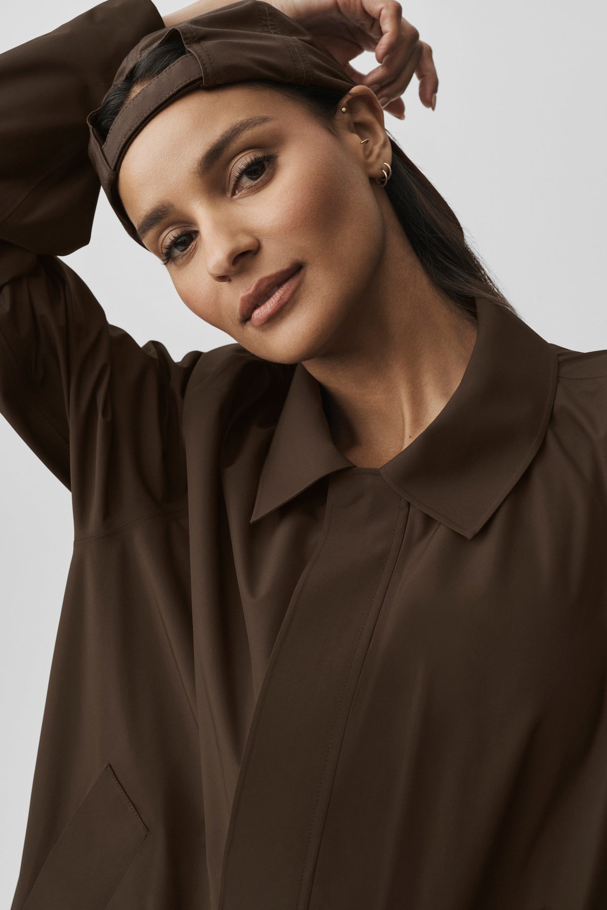 Alpha Shell Overshirt - Espresso