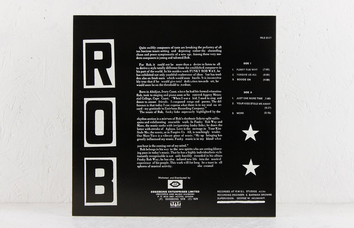 Rob (Funky Rob Way) – Vinyl LP/CD