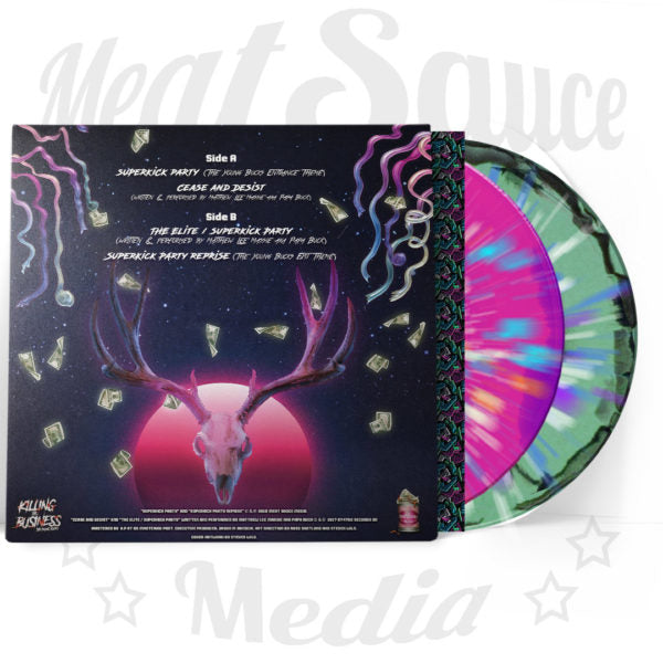 The Young Bucks – Superkick Party 7" (MSM001: Distro Title)