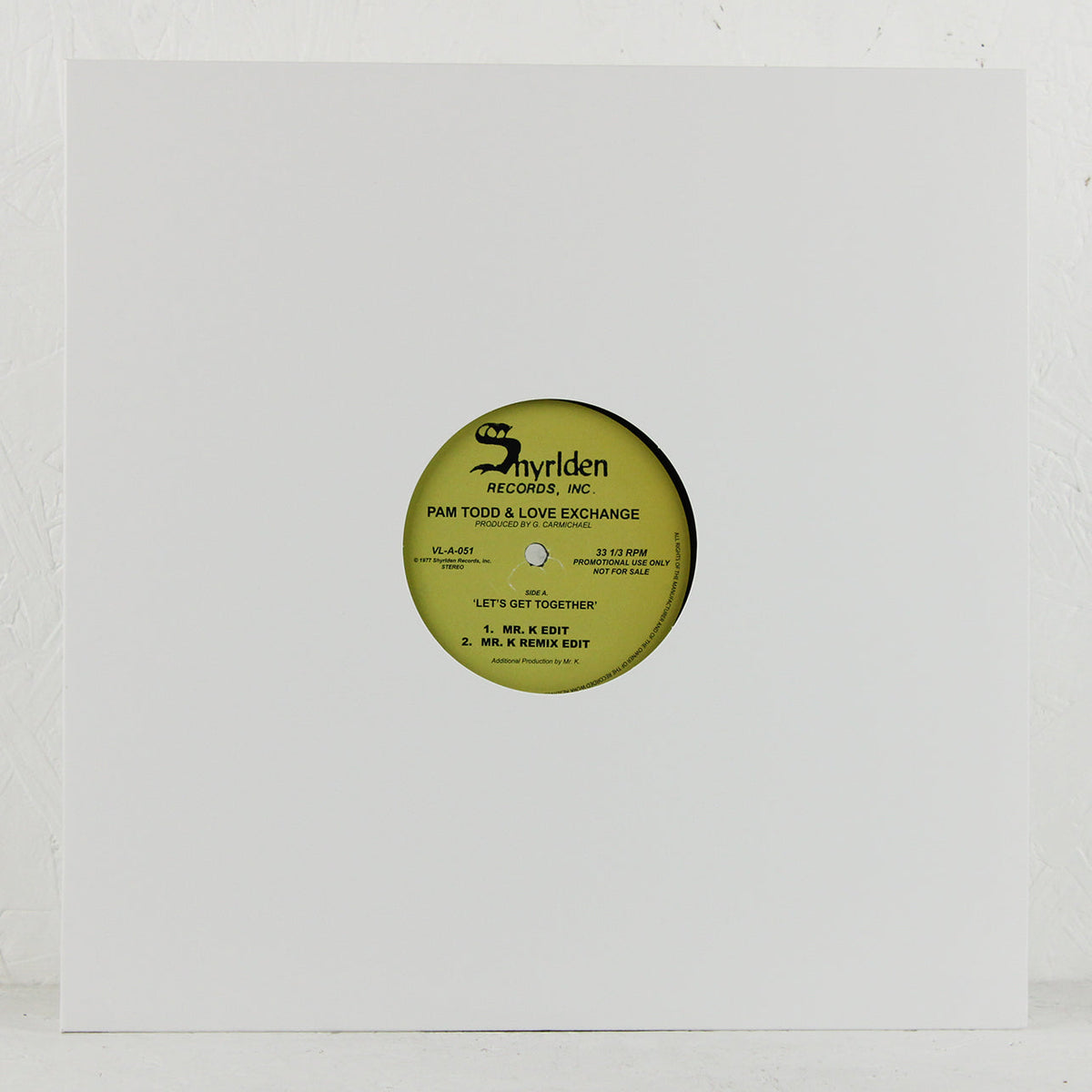 Let's Get Together – Vinyl 12"