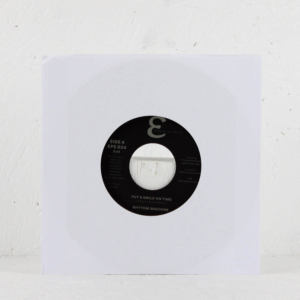 Put A Smile On Time – Vinyl 7"
