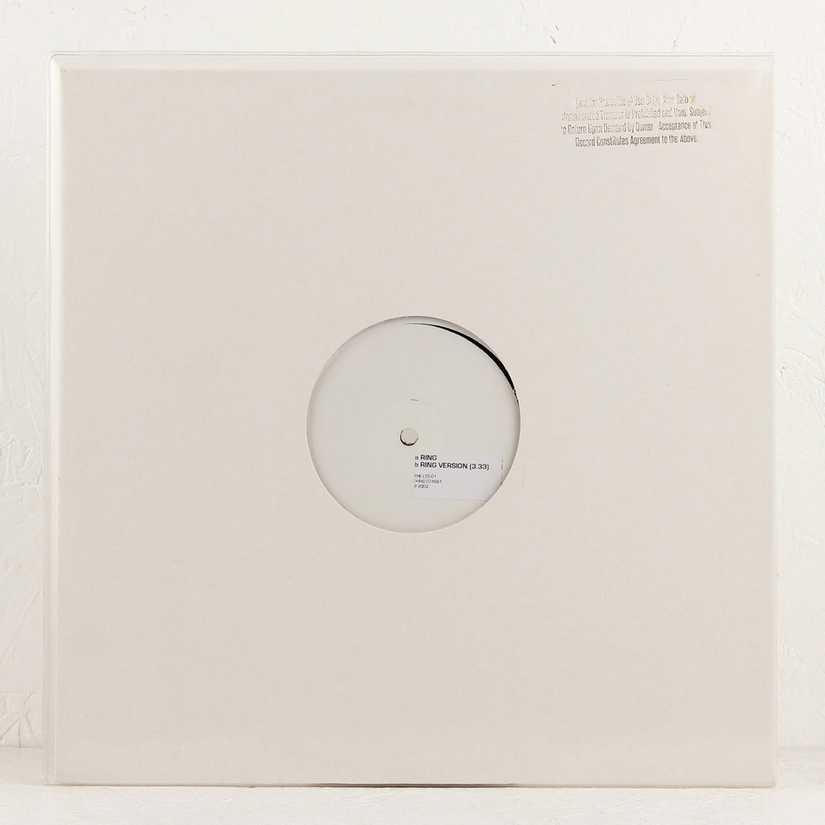 Ring – Vinyl 12"