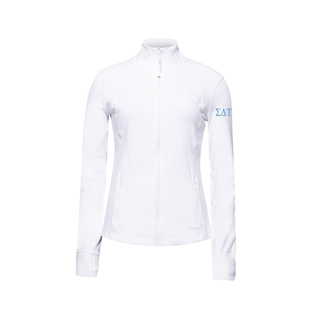 Sigma Delta Tau lululemon Define Jacket - White