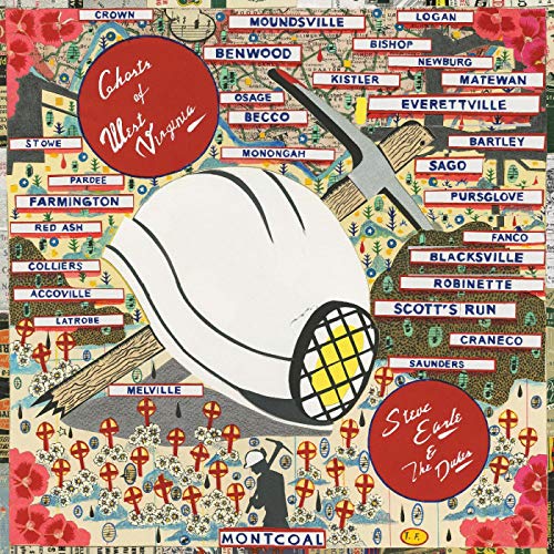 Steve Earle And The Dukes - Ghosts of West Virginia (Blue and Black Swirl Color Vinyl) ((Vinyl))