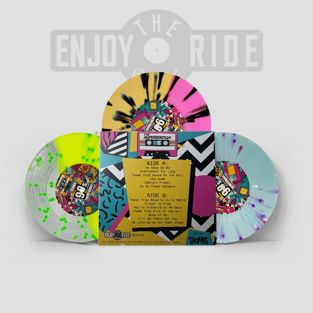 The Superstation Presents Iconic 90s Theme Songs 7" (ETR135)