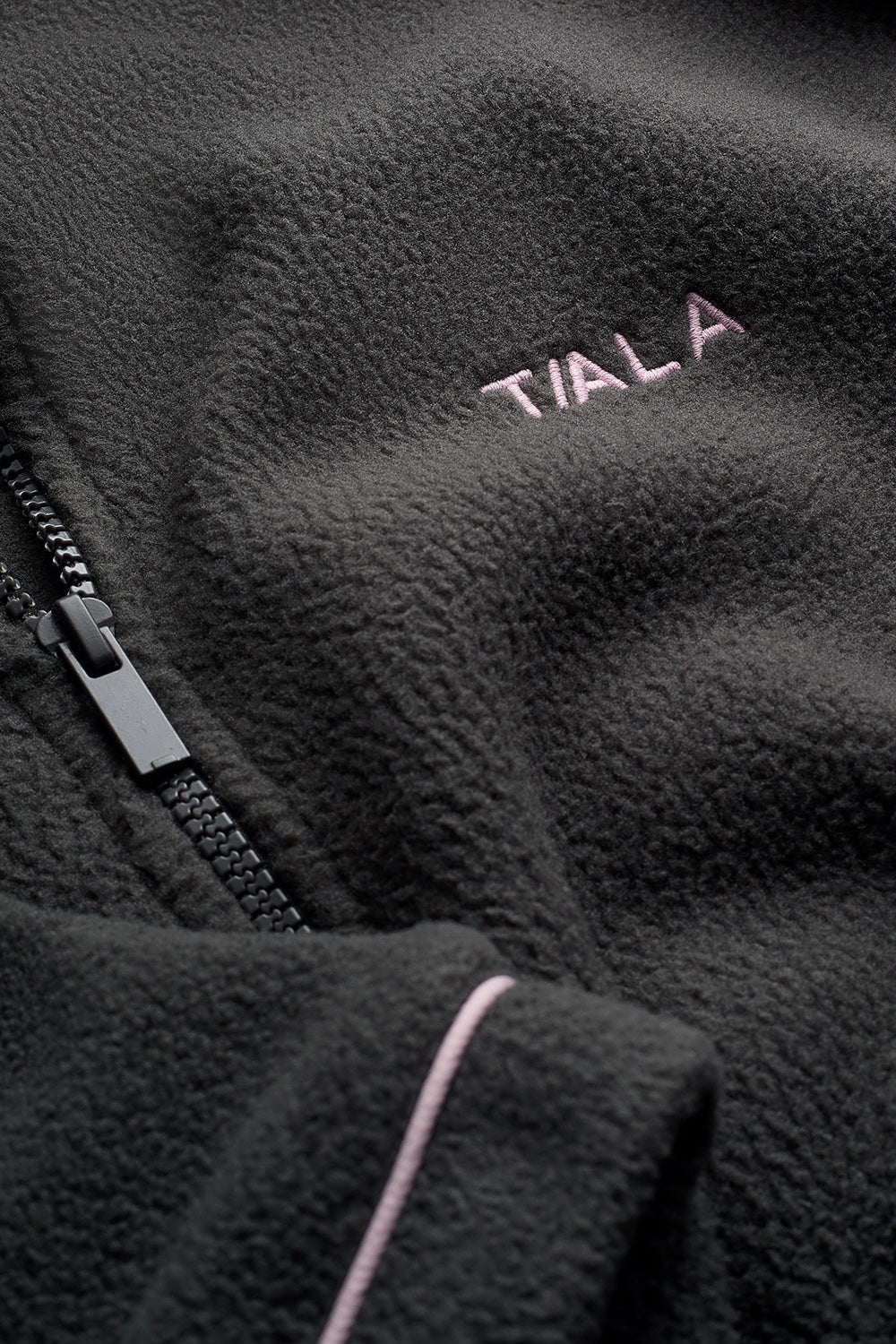 1/4 Zip Fleece Jacket - Dark Moss