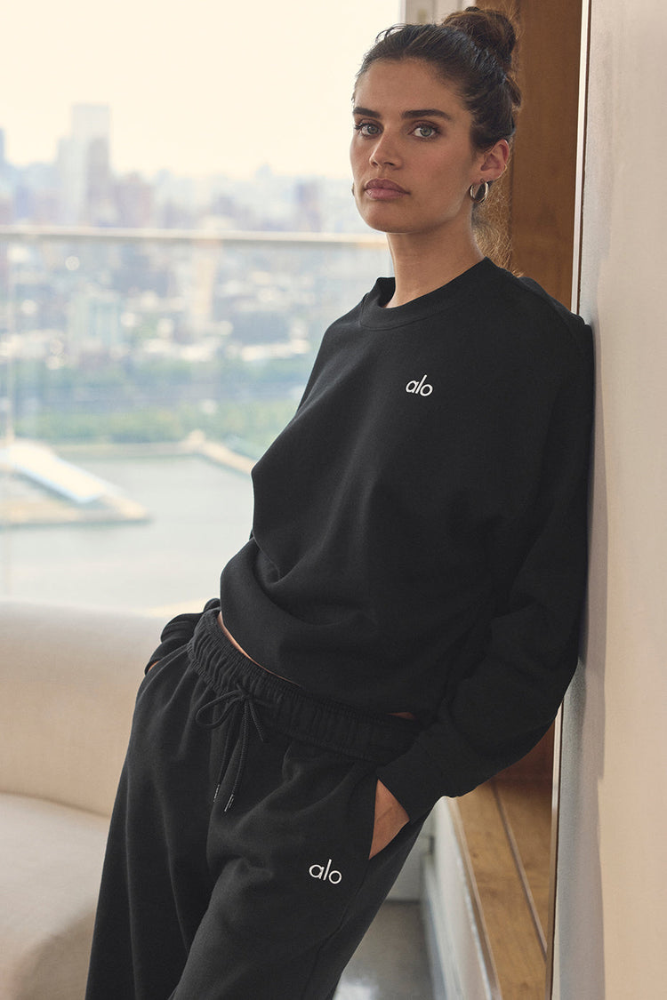 Accolade Crew Neck Pullover - Gravel