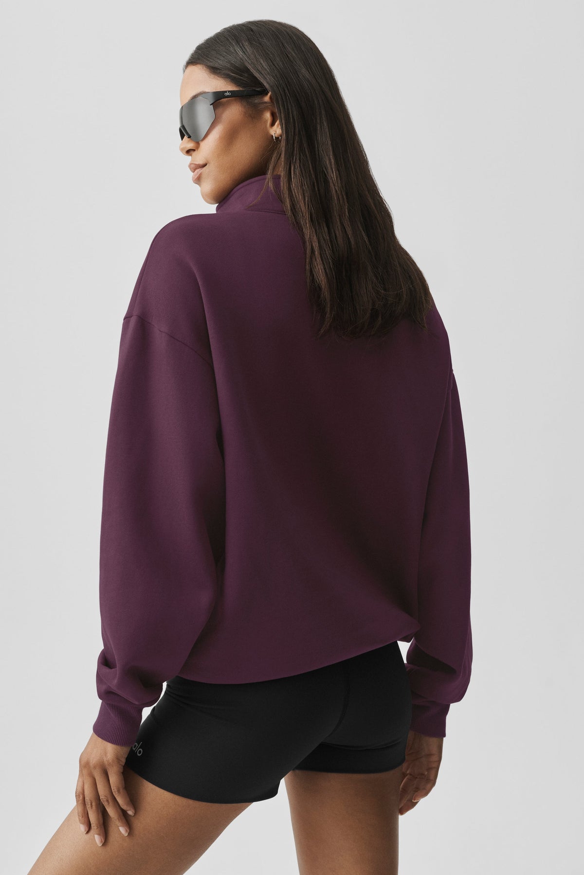 Accolade 1/4 Zip Pullover - Rich Bordeaux