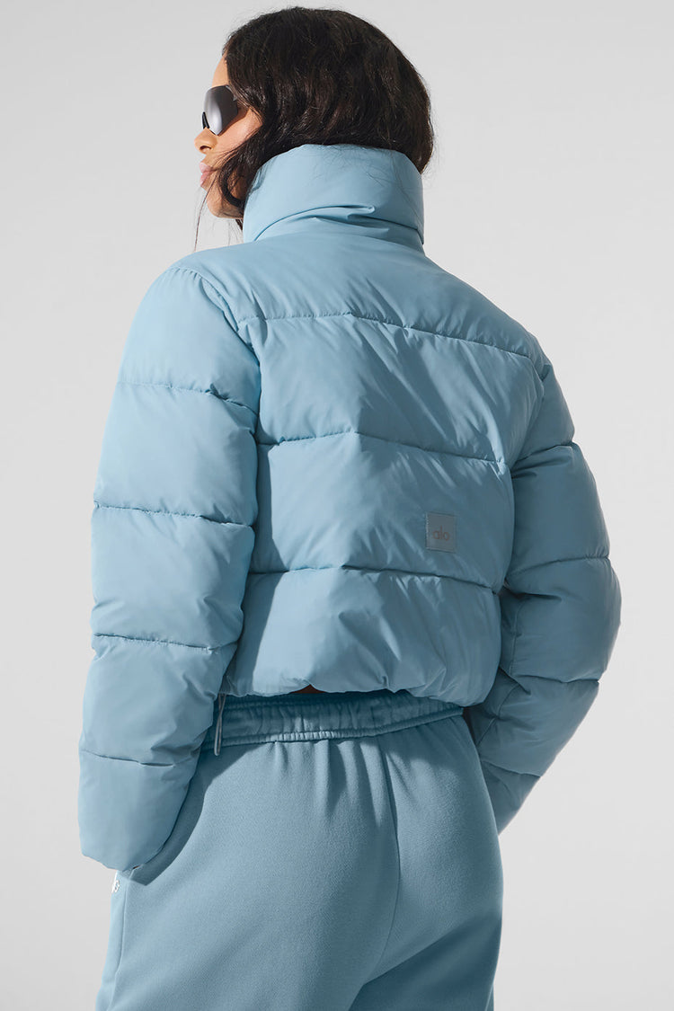 Chaqueta acolchada Gold Rush - Azul celestial