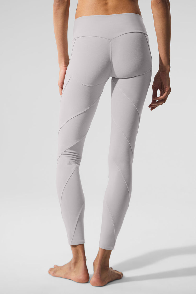 Leggings Sunray de cintura alta Alosoft lavados - Lavado gris cielo