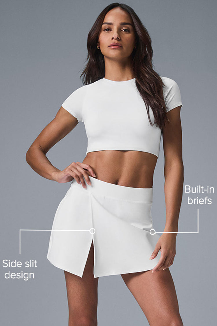 Falda Alosoft Backspin - Blanca