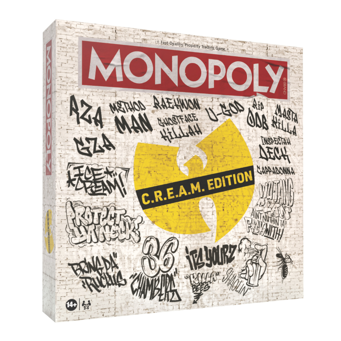 Monopoly Wu-Tang Clan C.R.E.A.M. Edition (Board Game)