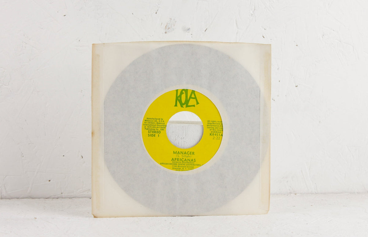 Manager – Vinyl 7"