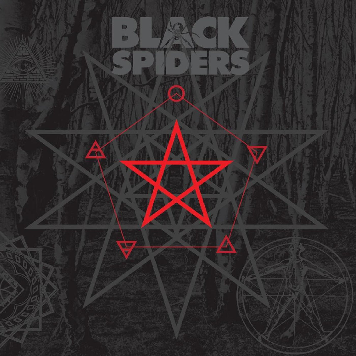 Black Spiders - Black Spiders (SILVER VINYL) ((Vinyl))