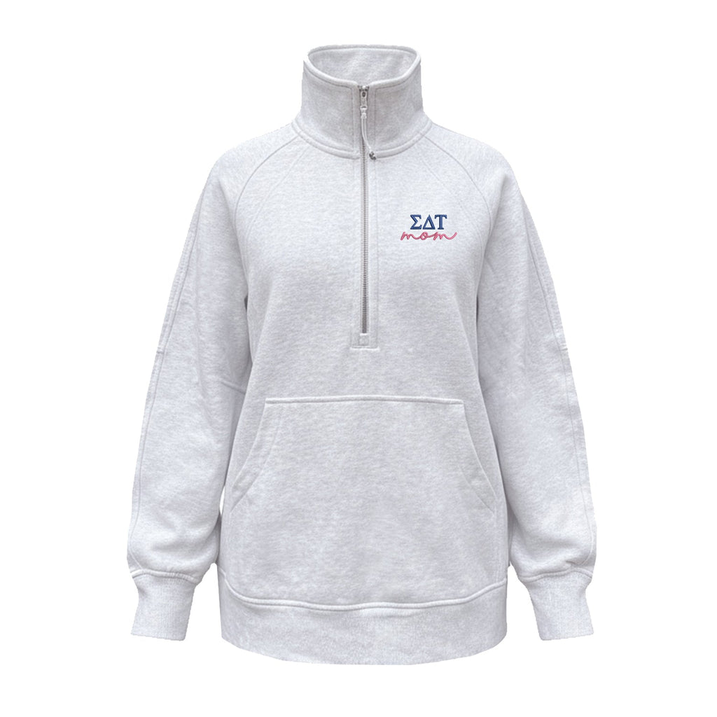 Sigma Delta Tau MOM lululemon Scuba Oversized Funnel-Neck Half Zip Long