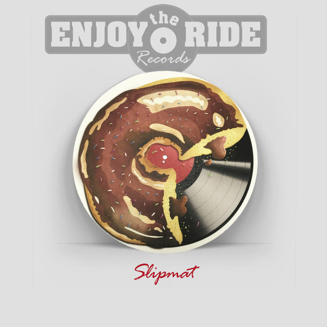 12" Chocolate Donut Slip Mat